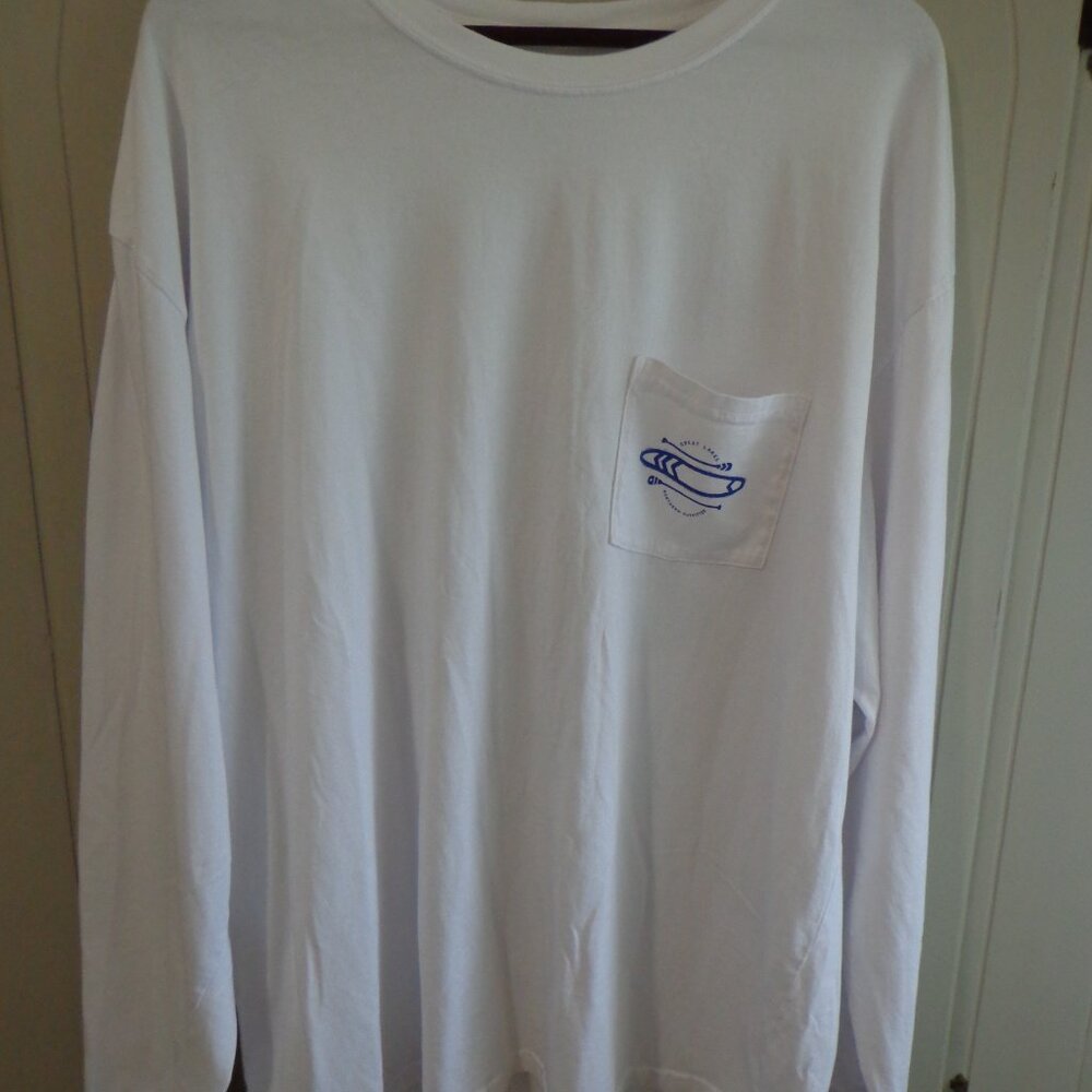 NWOT GREAT LAKES NORTHEN OUTFITTER Sunwashed Shirt Long Sleeve  M's XXL Cotton